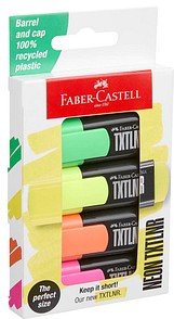 FABER-CASTELL TXTLNR SF Textmarker farbsortiert, 4 St.