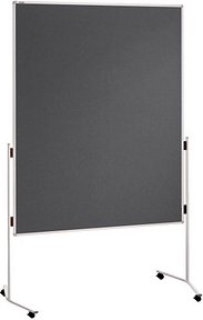 FRANKEN Moderationswand ECO 120,0 x 150,0 cm grau