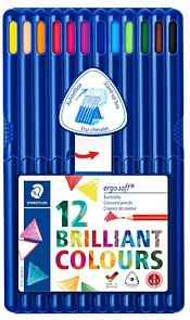 Thumbnail - STAEDTLER ergosoft® Buntstifte farbsortiert, 12 St.