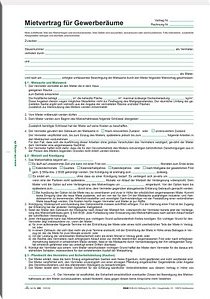 RNK-Verlag 598/10 Mietverträge für Gewerberäume, 10 St.