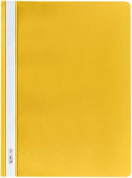 herlitz Schnellhefter Kunststoff gelb DIN A5, 1 St.