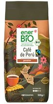 enerBiO Caffè de Perú Bio-Kaffee, gemahlen, Arabicabohnen kräftig, 500,0 g