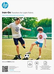 HP Transferpapier zum Aufbügeln Iron-On DIN A4, 10 Blatt