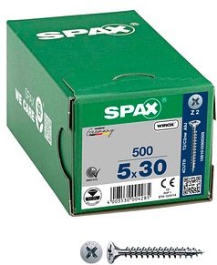 Thumbnail - SPAX® Universalschrauben Z2 Senkkopf WIROX 1081010500305 5 mm x 30 mm, 500 St.