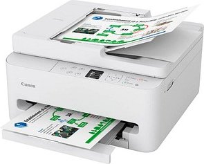 Thumbnail - Canon PIXMA TS7550i 3 in 1 Tintenstrahl-Multifunktionsdrucker weiß