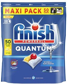 Thumbnail - finish POWERBALL QUANTUM ALL IN 1 CITRUS Spülmaschinentabs 50 St.
