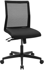 Topstar Bürostuhl Smart Point, LC100G200 Stoff schwarz, Gestell schwarz