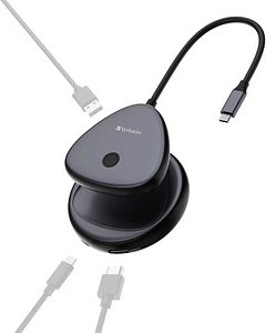 verbatim Wireless-Display-Adapter WDA-02 15,0 cm grau, schwarz, 1 St.