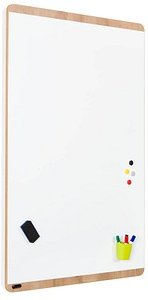 rocada Whiteboard Natural Skinboard 100,0 x 150,0 cm weiß lackierter Stahl