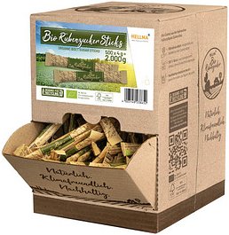 HELLMA Bio-Zucker, 500 x 4 g