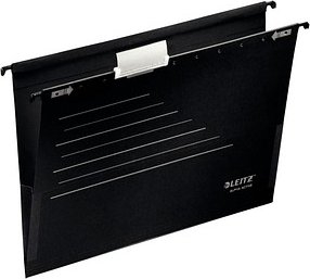 AKTION: 5 LEITZ Hängetaschen ALPHA Active 1926 schwarz mit Prämie nach Registrierung