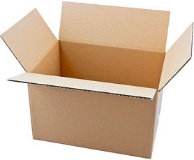 20 Nestler Wellpapp-Faltkartons 1-wellig braun 31,5 x 22,5 x 19,7 cm Außenmaß