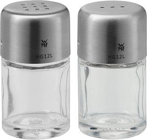 WMF Salz- und Pfefferstreuer Bel Gusto transparent/silber 2-tlg.