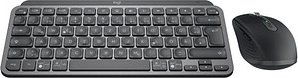 Thumbnail - Logitech MX Keys Mini Combo GRAPHITE Tastatur-Maus-Set kabellos schwarz