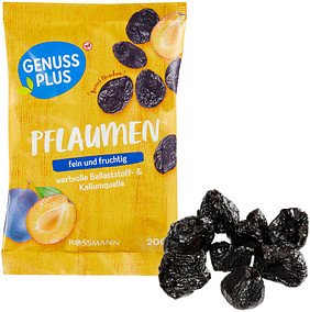 GENUSS PLUS PFLAUMEN Trockenfrüchte 200,0 g