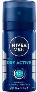 NIVEA MEN DRY ACTIVE mini Deo-Spray 35,0 ml