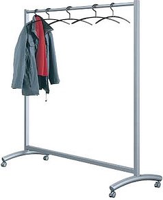 Thumbnail - Kerkmann Rollgarderobe Event 31603014 silber Metall 178,0 x 171,0 cm