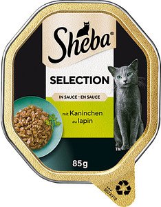 Sheba® Katzen-Nassfutter Selection in Sauce mit Kaninchen 22x 85,0 g