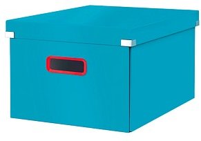 AKTION: LEITZ Click & Store Cosy Aufbewahrungsbox 18,5 l blau 28,1 x 37,0 x 20,0 cm, 1 St. mit Prämie nach Registrierung