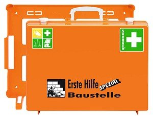 Thumbnail - SÖHNGEN Erste-Hilfe-Koffer SPEZIAL Baustelle DIN 13157 + Erweiterung orange