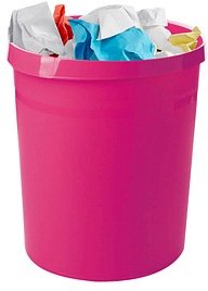 HAN Grip Papierkorb 18,0 l pink, 1 St.