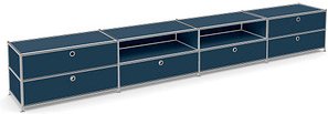 viasit Sideboard System4, 86331 violettblau 302,9 x 40,4 x 43,2 cm
