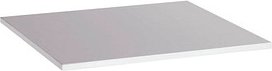 SODEMATUB Tischplatte lichtgrau rechteckig 80,0 x 80,0 x 2,5 cm