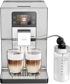KRUPS EA877D Intuition Experience Kaffeevollautomat silber
