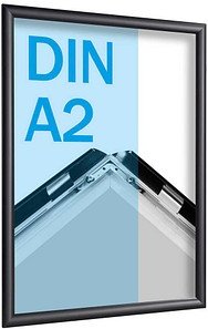 SPRINTIS Klapprahmen schwarz 42,0 x 59,4 cm, 1 St.