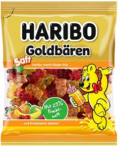 HARIBO Saft Goldbären Fruchtgummi 160,0 g