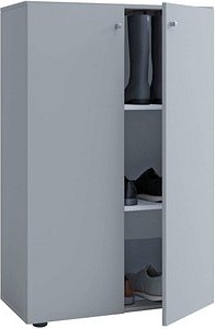 VCM my office Aktenschrank XL, 913937 grau 2 Fachböden 70,0 x 39,0 x 110,0 cm