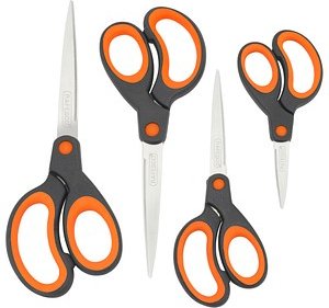 RAPESCO® Scheren-Set Soft Grip, 4 St.