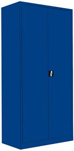 Thumbnail - LÜLLMANN Metallschrank 530343 enzianblau 92,5 x 42,2 x 195,0 cm, aufgebaut, 1 St.