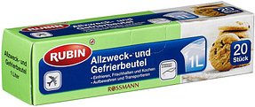 RUBIN Gefrierbeutel 1,0 l, 20 St.