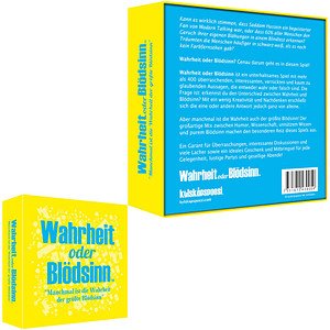 kylskapspoesi Wahrheit oder Blödsinn? Die Wahrheit ist der größte Blödsinn Kartenspiel, 1 St.