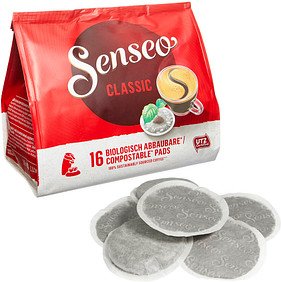 Thumbnail - Senseo CLASSIC Kaffeepads, Arabica- und Robustabohnen 16 Pads