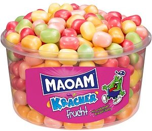 MAOAM Frucht KRACHER Kaubonbons 265 St.
