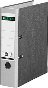 Thumbnail - AKTION: LEITZ 1080 Ordner lichtgrau marmoriert Karton 8,0 cm DIN A4, 1 St. mit Prämie nach Registrierung