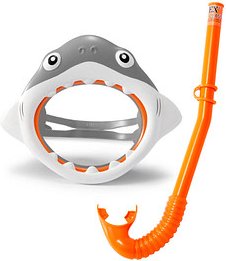 INTEX® Schnorchelset Shark mehrfarbig, 1 St.