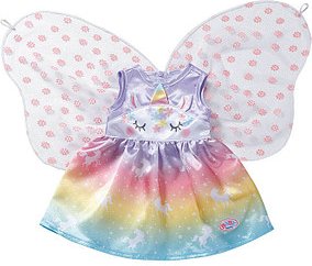 Zapf Creation® Einhorn Feen Outfit Baby Born Puppenzubehör