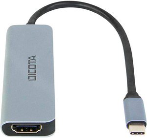 DICOTA USB-Hub D32060 5-fach silber