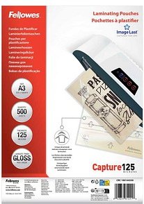 Fellowes Capture125 ImageLast Laminierfolien glänzend für A3 125 micron, 500 St.