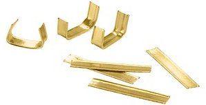 folia Verschlussclipse gold, 25 St.