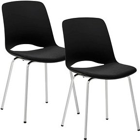 Thumbnail - Mayer Besucherstühle 2521_01 schwarz Kunststoff, 2 St.