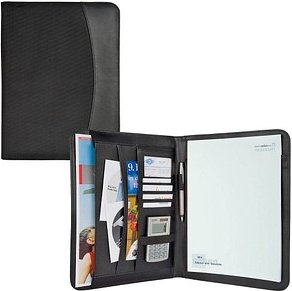 WEDO Konferenzmappe Elegance Kunstfaser DIN A4 schwarz