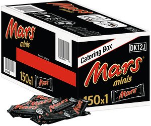 Mars Minis Schokoriegel 150 Riegel