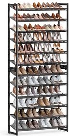 SONGMICS Schuhregal schwarz 92,5 x 30,7 x 223,0 cm, 1 St.