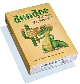 Thumbnail - dundee Kopierpapier Color hellblau DIN A4 80 g/qm 500 Blatt