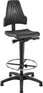meychair Arbeitsdrehstuhl W29-H-PU-FR5 schwarz