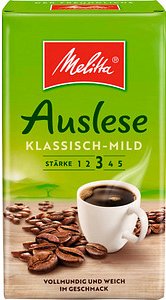 Thumbnail - Melitta Auslese KLASSISCH-MILD Kaffee, gemahlen, mild, 500,0 g
